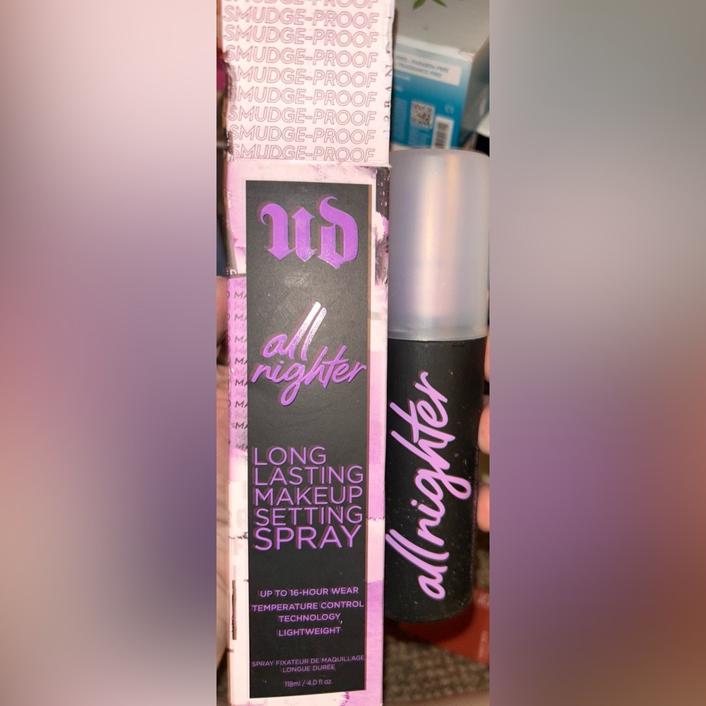 Urban Decay All Nighter Setting Spray - Full Size. New